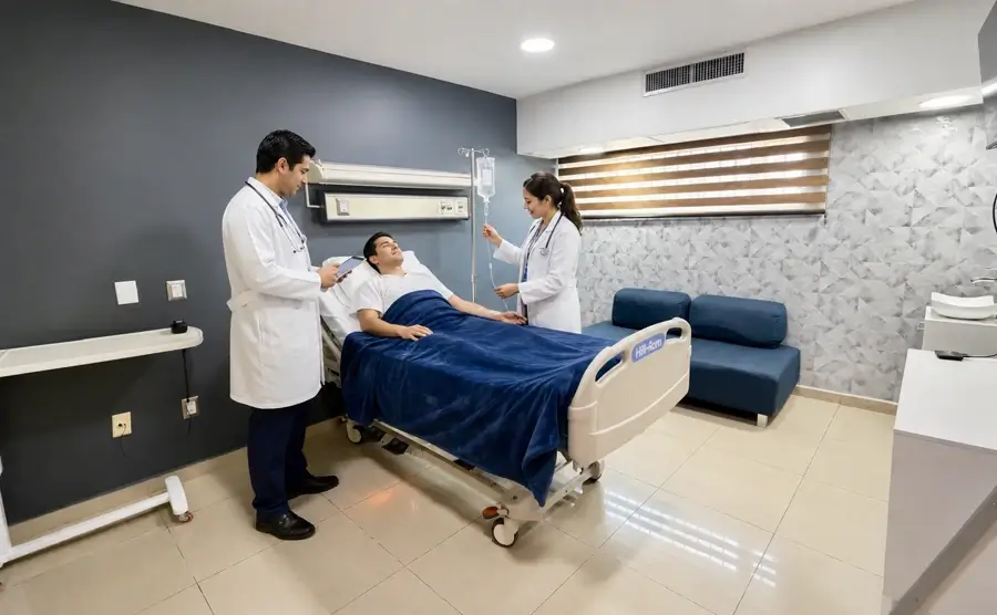 Atención a paciente en Médéric Hospital