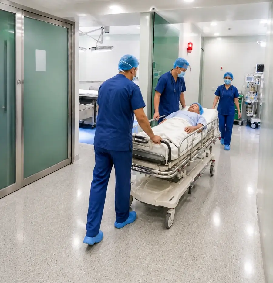 Área de urgencias de Médéric Hospital